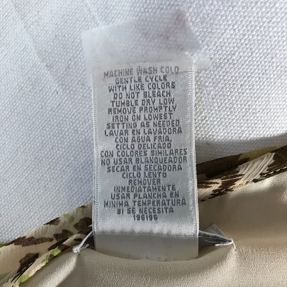 Worthington Petite Floral Skirt Asymmetrical Front - Picture 6 of 6